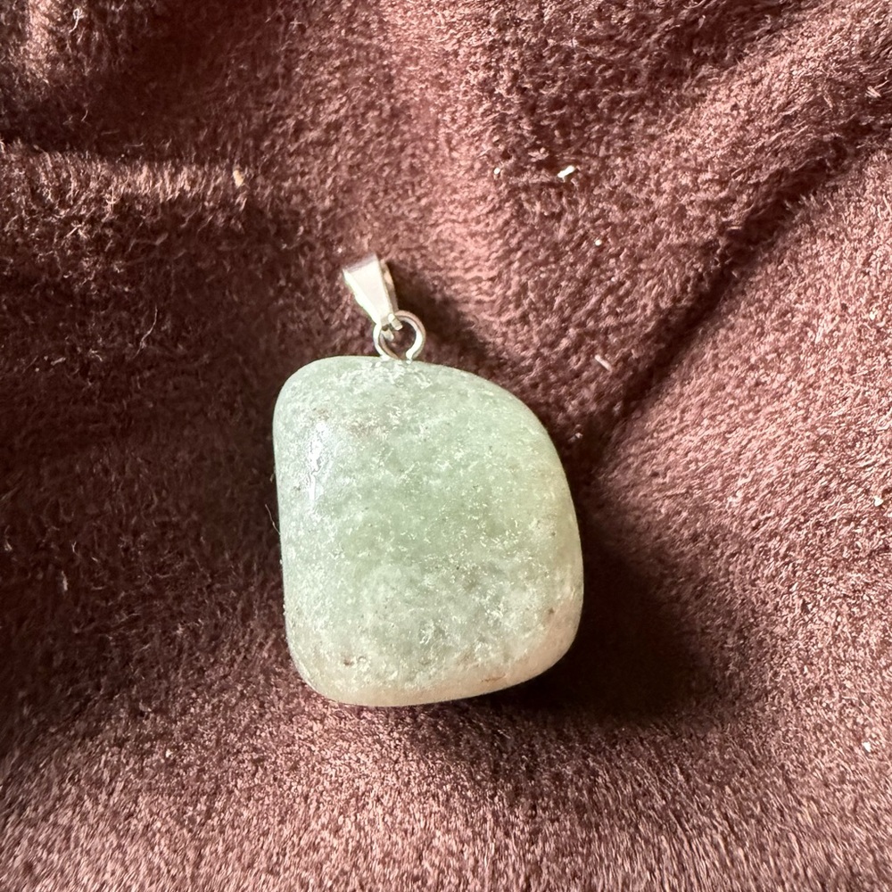 Elegant Green Stone Pendant